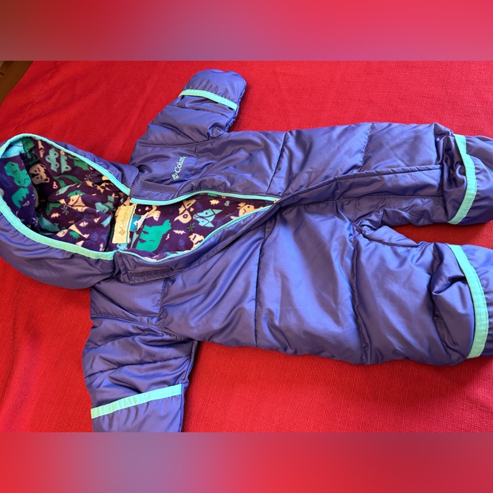 Girls snow suit